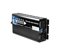Transformateur Onduleur Sinusoïdal Pur 3500W 5500W 6000W 12V CC À 72V CA Transformateur Puissance Solaire pour Convertisseur LCD Télécommande Onduleur Convertisseur(72V,120V(60Hz) Uni,Peak 6KW)