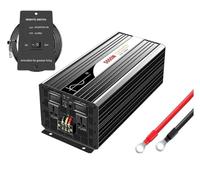 Transformateur Onduleur Solaire À Onde Sinusoïdale 5000 W (télécommande) 12 V CC, 24 V, 48 V CA vers 110 V, 220 V CA, Affichage Numérique Onduleur Convertisseur(24V,220-230v,Europe)