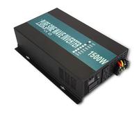 Transformateur Onduleur Solaire À Onde Sinusoïdale Pure 1500W 36V vers 220V Convertisseur d'alimentation pour Batterie 12V/24 V/48V CC vers 120V/230V/240V(24V,110V)