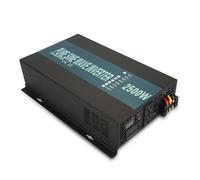 Transformateur Onduleur Solaire À Onde Sinusoïdale Pure 5000W Puissance Convertisseur 2500W 12V 220V Batterie Externe De 24/48/110V CC À 100/120/230/240V CA(110V,100V)