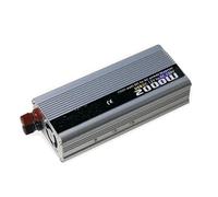 Transformateur Onduleur Solaire pour Voiture 300W 500W 800W 1000W 1500W 2000W 12V CC 220V 24V 110V CA Onduleur Convertisseur(12V,AC 220V,2000W)