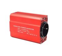 Transformateur Onduleur Voiture 300 W 500 W DC 12 V AC 220 V Convertisseur Chargeur Portable Extérieur Prise Allume-Cigare UE/Universelle(Red 300W EU)