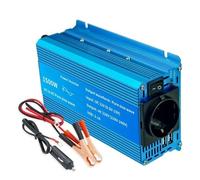 Transformateur Onduleur Voiture À Double Port USB Alimentation À Onde Sinusoïdale DC12V-24V vers AC220V 1500W/2200W(1500W Blue,12V 220V Universal)