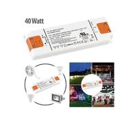 Transformateur pour LED - REVOLT - 230V vers 12V - 0,5-40W - Sécurité contre courts-circuits