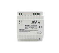 Transformateur pour rail DIN Sortie 24V/2.5A pour Visiophone connecté 2 fils, Bloc d'Alimentation Entrée 100-240 V AC 50/60 Hz pour Interphone Vidéo