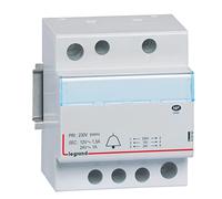 Transformateur pour sonnerie 230V vers 24V à 12V - 24VA à 18 VA - 4 modules