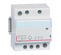 Transformateur pour sonnerie 230V vers 24V à 12V 24VA à 18 VA 4 modules - LEGRAND - 413093
