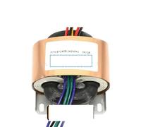 Transformateur R-40 50 VA à noyau R avec blindage en feuille de cuivre 50 W Type-R 15 V-0-15 V x 2