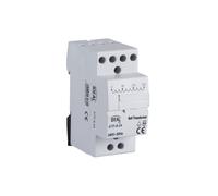 Transformateur Sonnette Rail TH35 - 8/12/24V AC - 2 Modules - Blanc KL-23260
