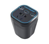 Transformateur Tension Convertisseur Universel 12 V/24 V vers Prise 220 V Convertisseur Puissance pour Véhicule Alimentation Automobile Multifonction Automobile C3W3 Inverter(B)