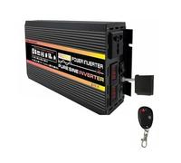 Transformateur Tension Onduleur 10000/12000 W 12/24 V vers 220 V À Onde Sinusoïdale pour Système Solaire/Panneau Solaire/Maison/extérieur/Camping-Car/Camping Inverter(24V,110V 60HZ,12KW)