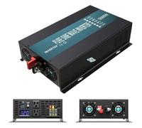 Transformateur Tension Onduleur Banque d'alimentation À Onde 5000W 24V 220V Générateur Panneau Solaire Convertisseur 12V/36V/48V CC vers 120V/230V/240V CA Inverter(100V,Universal,24V)