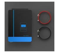 Transformateur Tension Onduleur Hybride 3000 W 24 V 220 V MPPT 80 A Contrôleur De Charge Solaire Convertisseur À Onde Sinusoïdale Compatible avec Batterie LiFePo4 Inverter(NO WiFi)