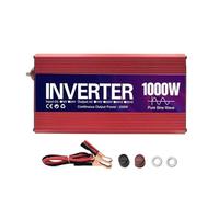 Transformateur Tension Onduleur Sinusoïdal Pur 12 V 24 V CC 1000 W 1600 W 2200 W 3000 W CA 110 V 220 V Convertisseur D'énergie Solaire pour La Maison Et L'automobile Inverter(12V,110V 60Hz,1000W)