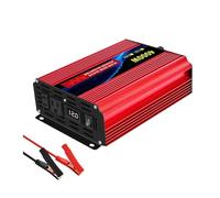 Transformateur Tension Onduleur Sinusoïdal Pur 12 V/24 V vers 110 V CA 16000 W/4000 W Convertisseur Puissance 60 Hz avec LED Et Prise Américaine Accessoires pour Voiture Inverter(12V 110V 4000W 60HZ)