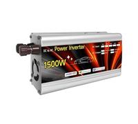 Transformateur Tension Onduleur Solaire 500 W 1000 W 1500 W 2000 W 12 V 220 V Transformateur Tension Portable Chargeur Automatique Convertisseur Puissance Inverter(1500W 12V)