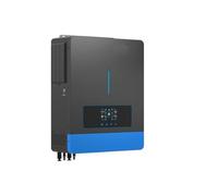 Transformateur Tension Onduleur Solaire Hybride 102 KW 48 V 220 V 230 V MPPT 160 A Chargeur Solaire Onduleur Sinusoïdal Pur Double Entrée PV Double Sortie CA Inverter(NO WiFi)