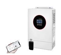 Transformateur Tension Onduleur Solaire Hybride 42 KW 62 KW Onduleur Sinusoïdal Pur 24 V 48 V 220 V avec Contrôleurs De Charge PV MPPT 80 A 100 A Inverter(with WiFi)