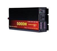 Transformateur Tension Onduleur Solaire pour Voiture Convertisseur De Tension 2000 W 3000 W 4000 W 5000 W Onde Sinusoïdale 12 V À 220 V CA Inverter(12V,5000W)