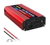 Transformateur Tension Onduleur Voiture 3500W/4500W/5000W/6000W Onde Sinusoïdale Prise UE Convertisseur Tension DC 12 V vers AC 220 V 50 Hz avec Écran LCD Intelligent Inverter(6000W EU)