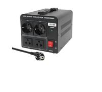 Transformateur Tension Transformateur Tension 2000 W/2500 W Convertisseur Élévateur/abaisseur 110V/220V Charge 50/60 Hz pour Appareils Électroménagers Prise US/EU/UK/AU/JP Inverter(VTEU-2000-EU)