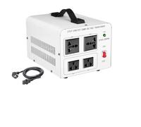 Transformateur Tension Transformateur Tension 2000 W/2500 W Convertisseur Élévateur/abaisseur 110V/220V Charge 50/60 Hz pour Appareils Électroménagers Prise US/EU/UK/AU/JP Inverter(VTUS-2500-EU)