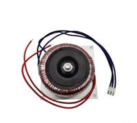 Transformateur toroïdal pour appareil audio, alimentation audio double puissance 100 W - Compact Dry Type E-Core, faible fuite magnétique, réponse rapide, bobine de cuivre pour HiFi et (22 V)