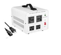 Transformateur Transformateur Tension 2000 W/2500 W Convertisseur Élévateur/abaisseur 110V/220V Charge 50/60 Hz Pour Appareils Électroménagers Prise US/EU/UK/AU/JP Onduleur Convertisseur(VTUS-2500-JP)