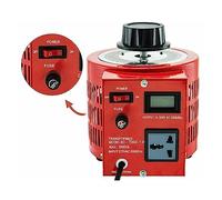 Transformateur Variable Variac convertisseur de transformateur régulateur tension ca 500VA-3000VA bobine cuivre intégrée for l'alimentation Bricolage pour débutants(1KVA LCD Screen)