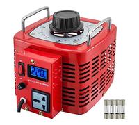 Transformateur Variable Variac convertisseur de transformateur régulateur tension ca 500VA-3000VA bobine cuivre intégrée for l'alimentation Bricolage pour débutants(3KVA LCD Screen)