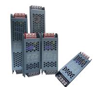 Transformateurs d'alimentation LED DC12V 24V 60W 100W 200W 300W 400W Pilote AC110V-220V(200W)
