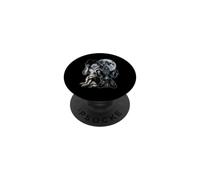 Transformation Loup-Garou Hurlant drôle Alpha Loup-Garou PopSockets PopGrip Adhésif