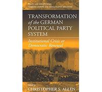 Transformation Of The German Political Party System