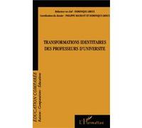 Raisons, Comparaisons, Éducations N°11 – Transformations identitaires des professeurs d'université