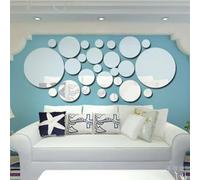 Transformative Decorative Solutions Lot de 26 autocollants muraux en acrylique 3D pour n'importe quel espace