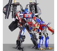 Transformator-Roboter Toys Optimus Prime, Jouet de Transformation Fait à la Main, modèle de Robot Dinosaure King Kong pour Adultes et Enfants, Cadeaux pour garçons…