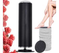 Transforme Et Sublime Vos Pieds, Ponceuse Pied, éLimination Rapide Des CallositéS Avec 60 Disques RemplaçAbles 360° (Noir)
