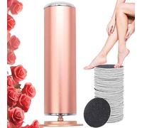 Transforme Et Sublime Vos Pieds, Ponceuse Pied, éLimination Rapide Des CallositéS Avec 60 Disques RemplaçAbles 360° (Or)