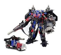 Transformer Jetfire Skyfire Dark Sky Fire Optimus Prime Combinaison Figurine Robot Déformation Jet Fighter Modèle Robot Avion Version KO (Skyfire + Optimus Toy Prime)
