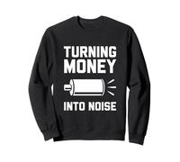 Transformer l'argent en Phrase passionné de Bruit Automatique Sweatshirt