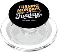 Transformer les lundis en jours fériés pour 130 ans fête du travail PopSockets PopGrip pour MagSafe