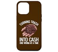 Transformer Les ordures en espèces Un ver à la Fois Funny Worm Farmer Coque pour iPhone 12 Pro Max
