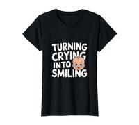 Transformer Les Pleurs en Baby-Sitter Souriant T-Shirt Graphique avec Valeur