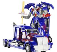 Transformer Optimus Prime, Jouet Transformer Fait à la Main, Cadeaux pour Adultes et Enfants, Objets de Collection décoratifs...…