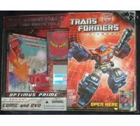 TRANSFORMERS 25TH ANNIVERSARY G1 RE-ISSUE OPTIMUS PRIME with DVD and COMIC