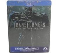 Transformers 4 :Age of Extinction SteelBook Débossé Blu-ray + DVD Limitée Zone B G