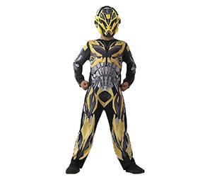 Transformers 4 Rubie's-déguisement Officiel Costume Déguisement Classique Bumble Bee T4 - Taille S- CS888913/S Multicolore 3-4 Ans