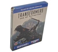 Transformers: Age Of Extinction 3d Blu-Ray Steelbook Débossé Zavvi 2000 Éx B
