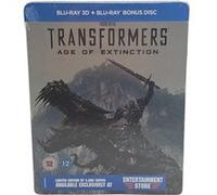 Transformers: Age of Extinction 3D Blu-ray SteelBook Débossé Zavvi 2000 éx B G