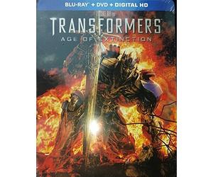 Transformers: Age of Extinction Steelbook (Blu-ray + DVD + Digital HD) by Paramont by Michael Bay